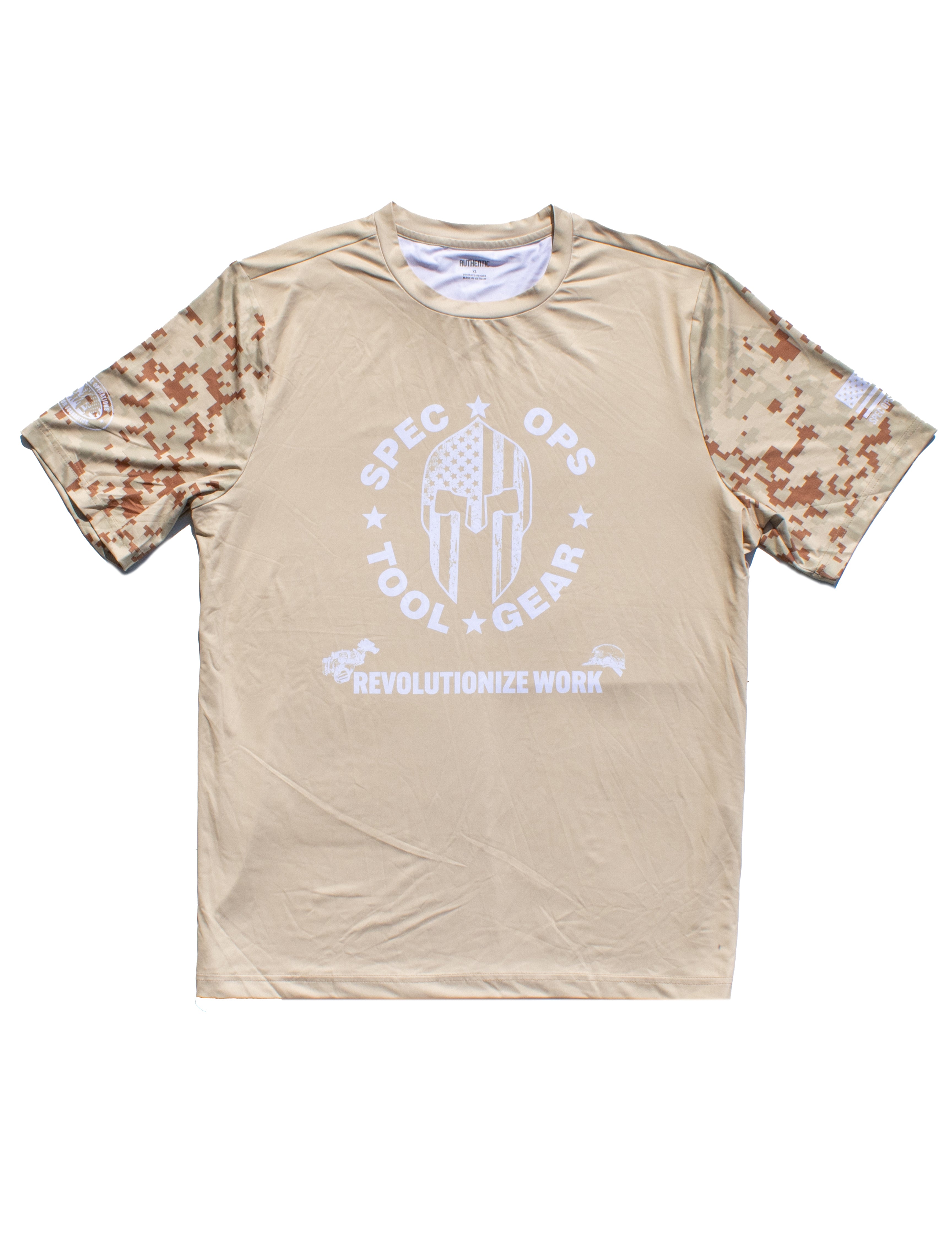 Revolutionize Work Camo Short Sleeve Active Tee