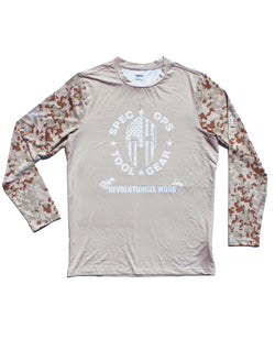 Revolutionize Work Camo Long Sleeve Active Tee